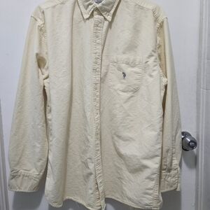 U.S. Polo Assn. Off-White Button-Up Shirt